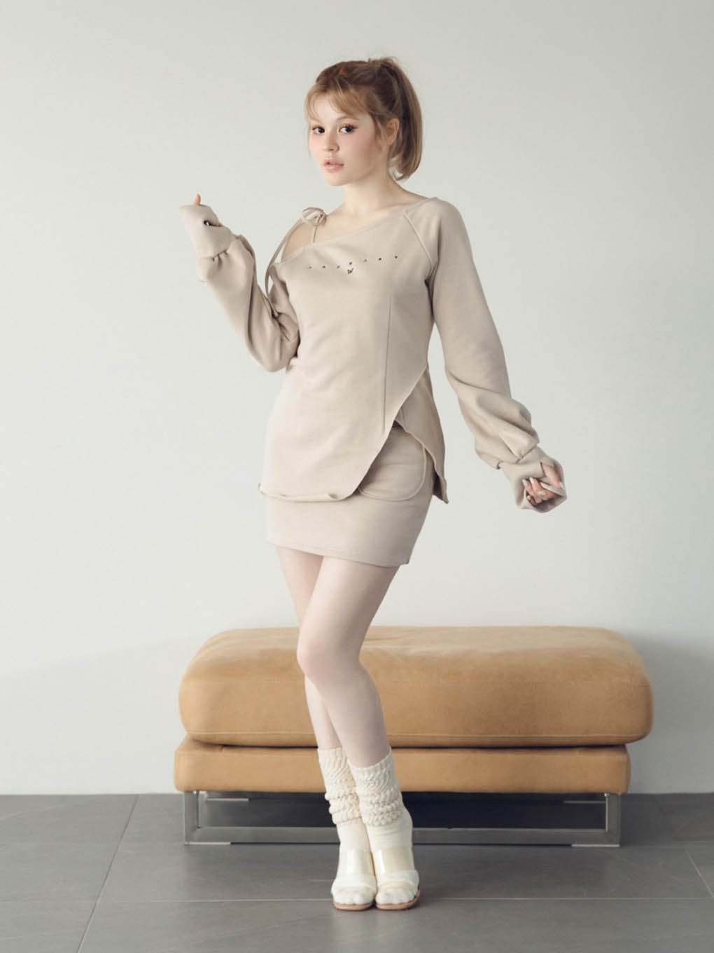 Nicola ribbon set up