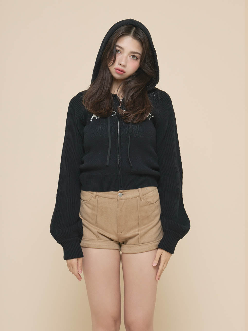 Jeniffer knit hoodie set