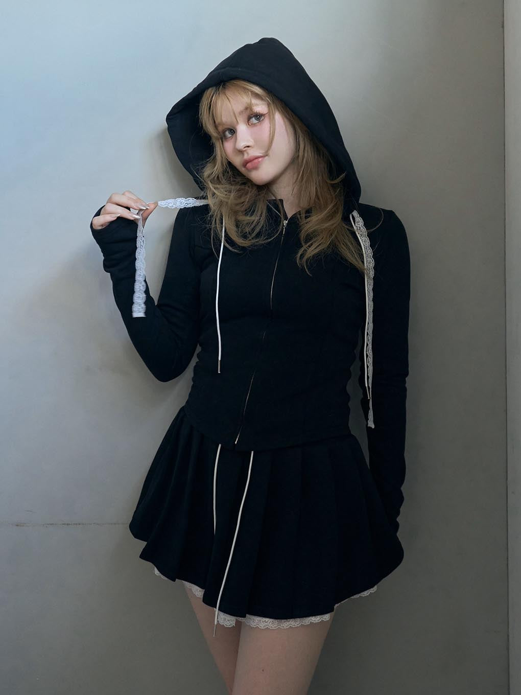 Mimi lace hood set up