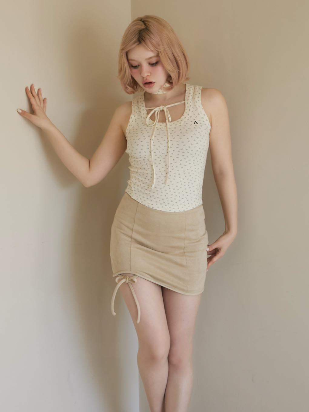 Flower ribbon tops
