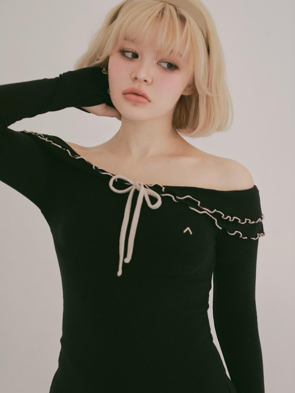 Betty frill mini dress