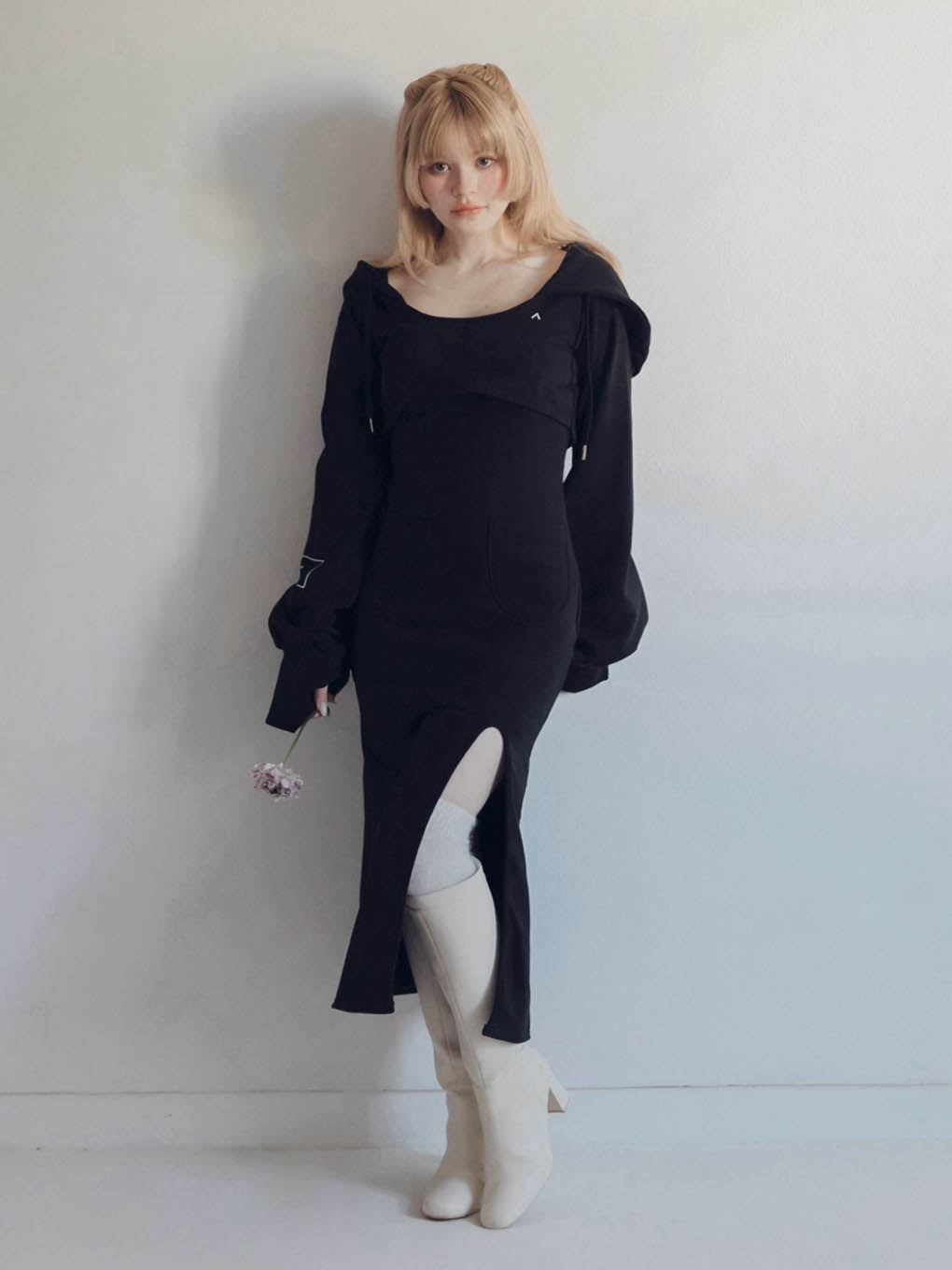 Nora slit dress