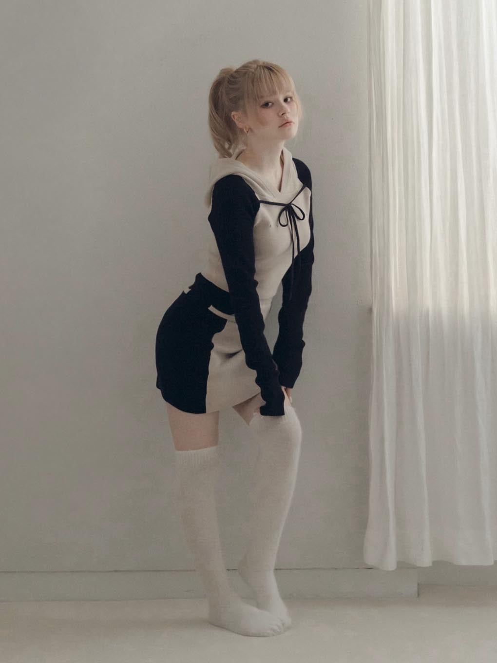 Alma ribbon knit set up