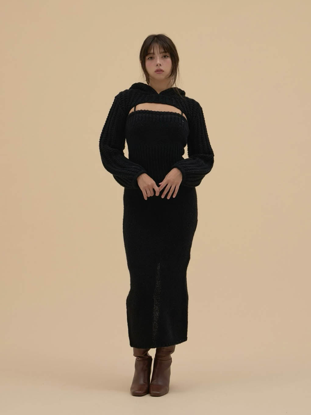 Leo hoodie set dress