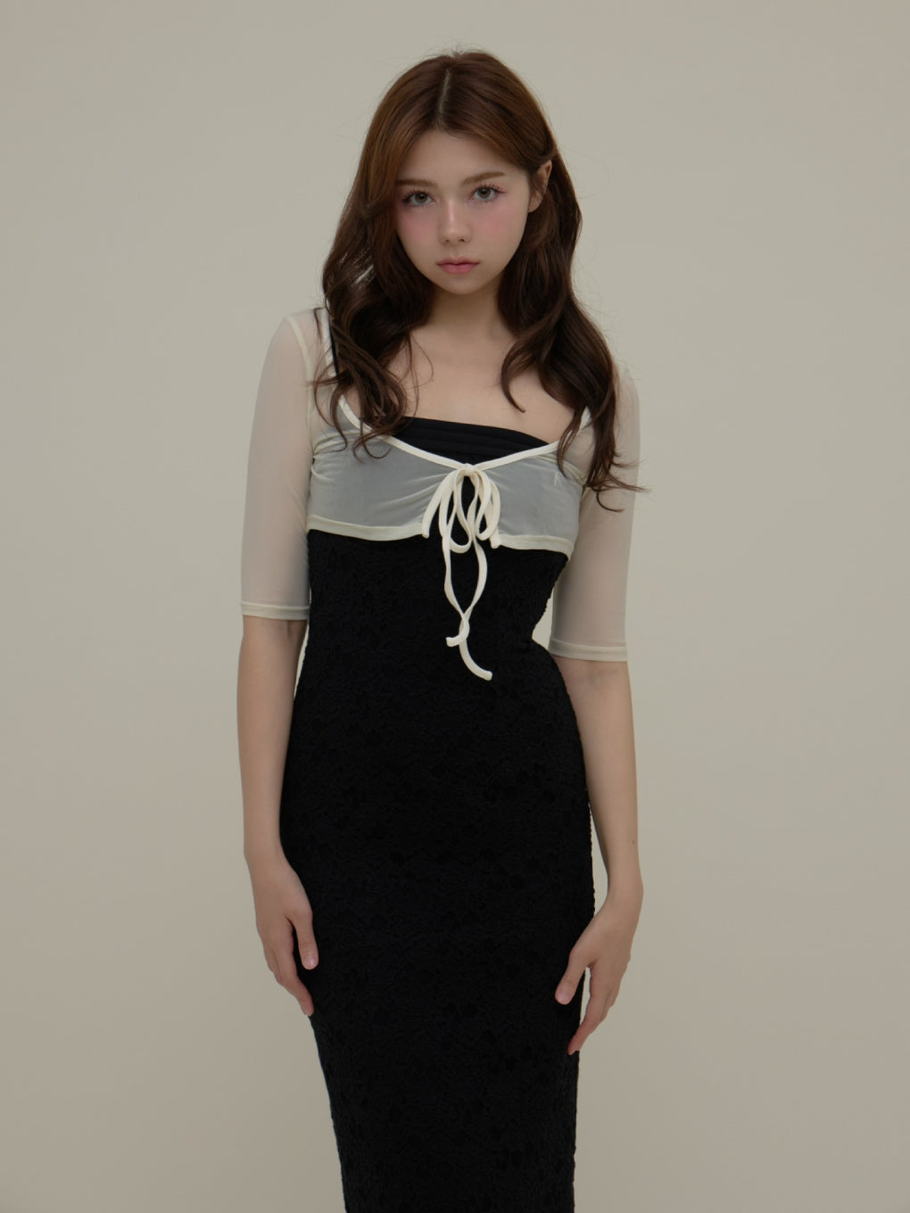 May lace long dress