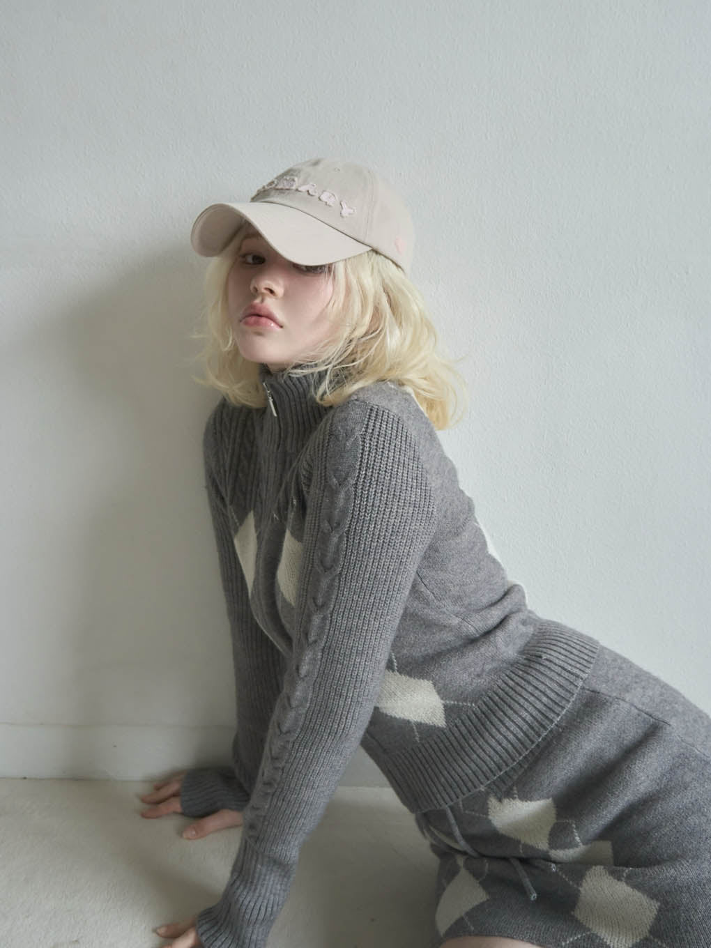 Mary logo cap