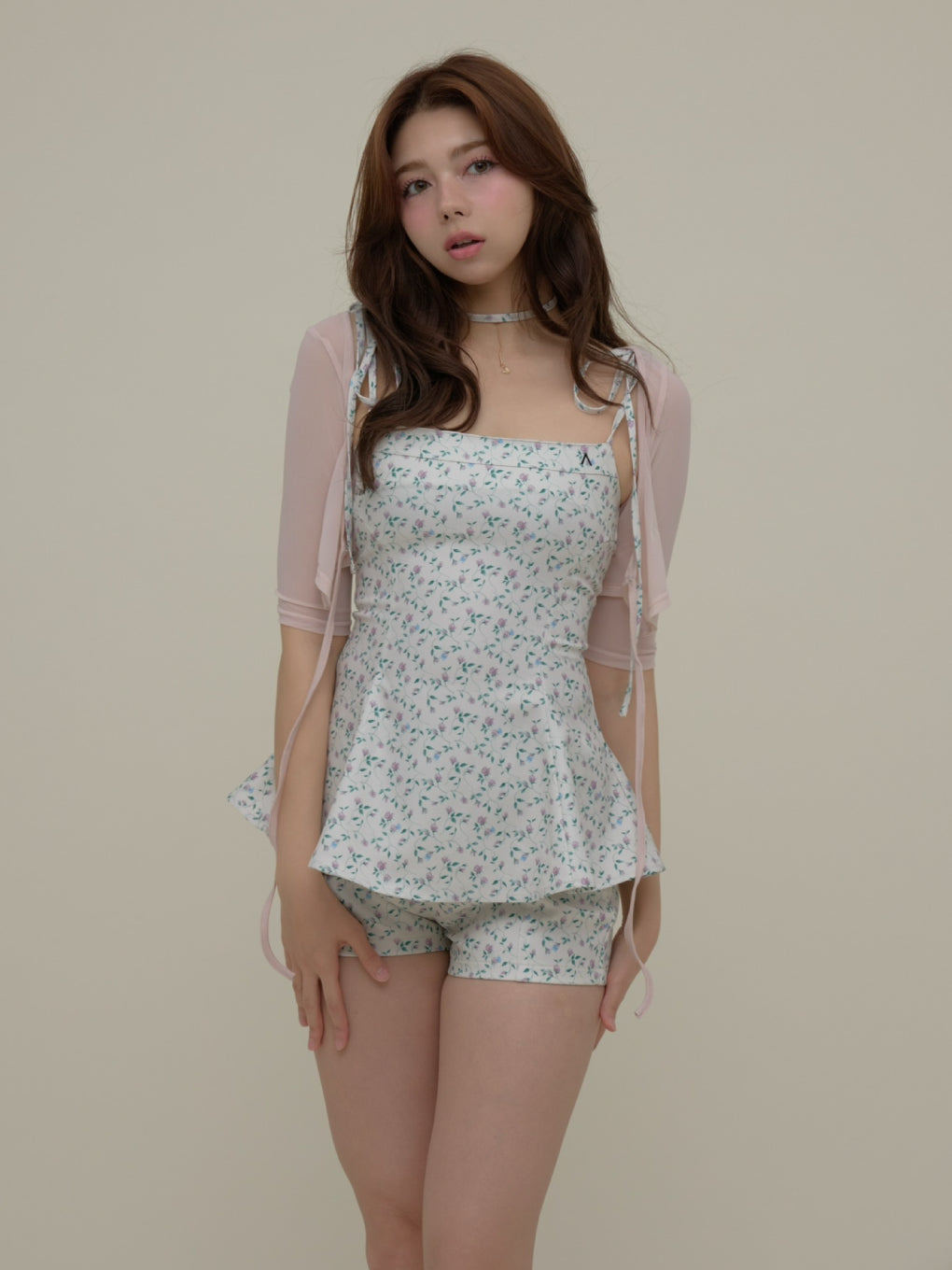 Dara tulle short cardigan
