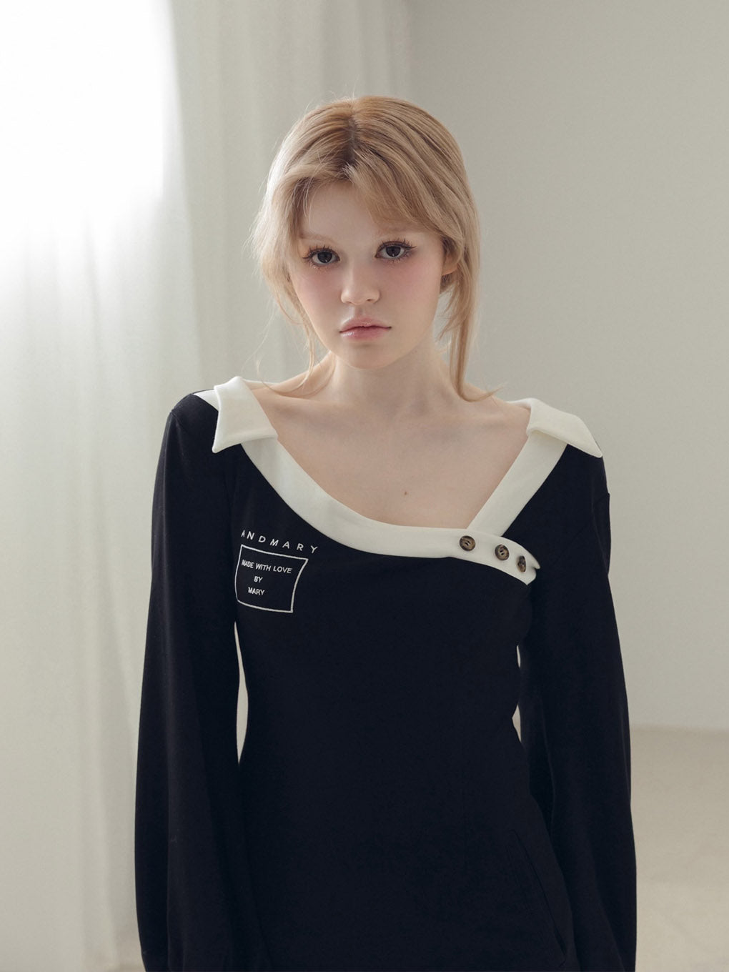 Lucy logo long dress