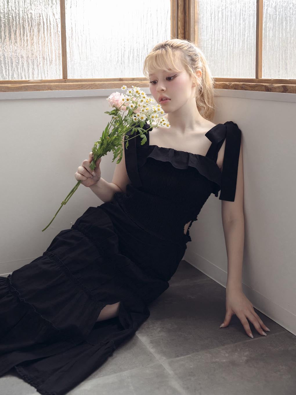 Sophia tiered dress