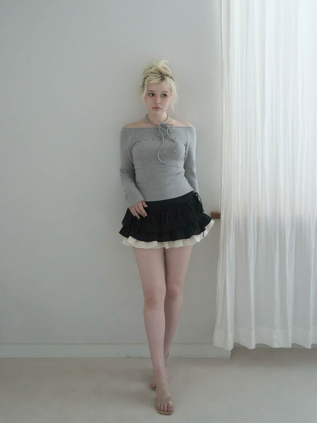 Mel gather skirt