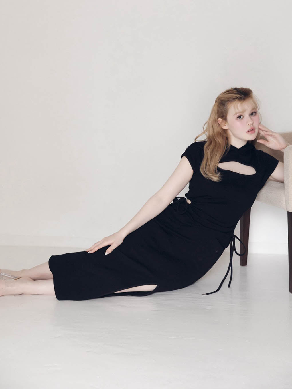 Effie slit dress