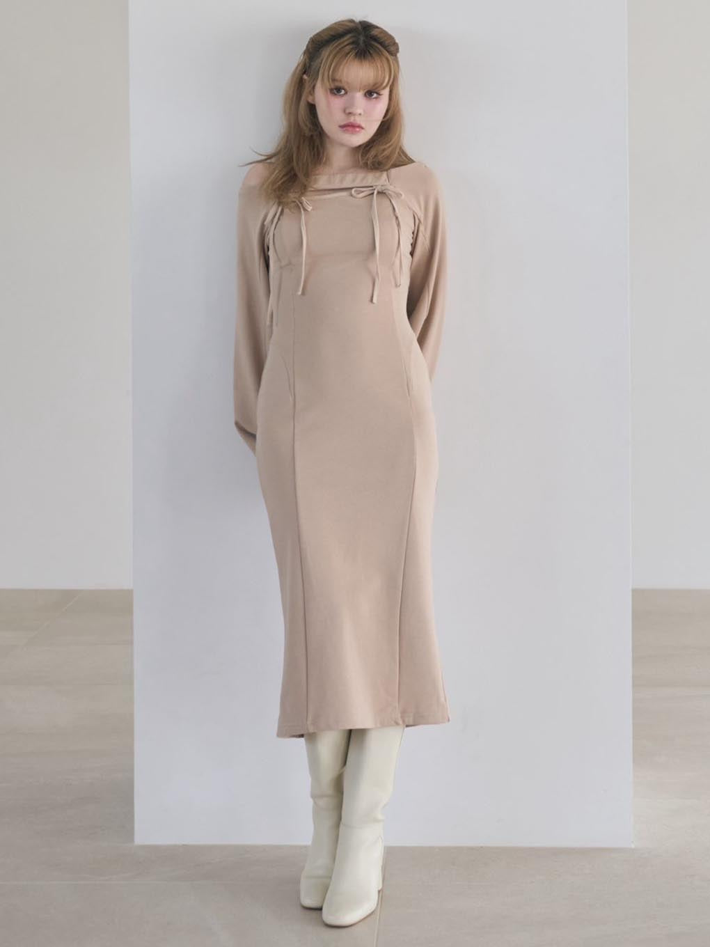 Bebe ribbon dress