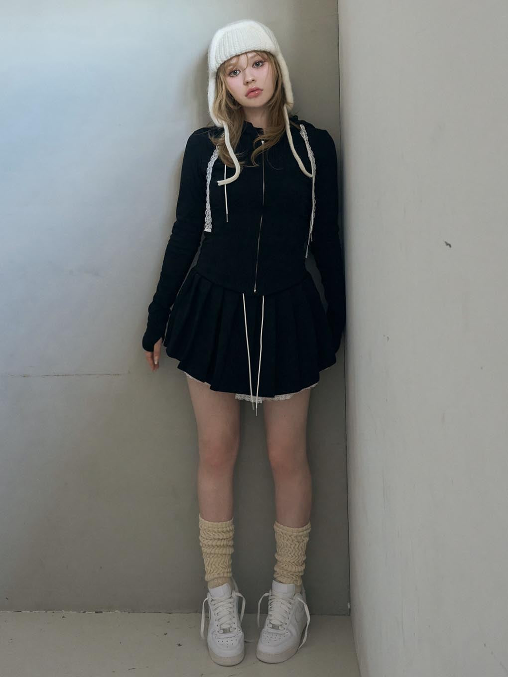 Mimi lace hood set up