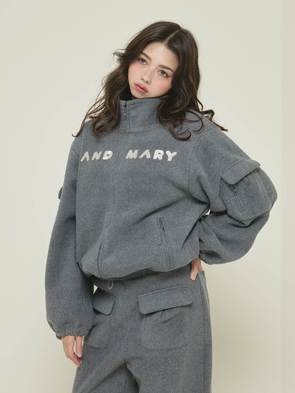 Mary logo fleece pants