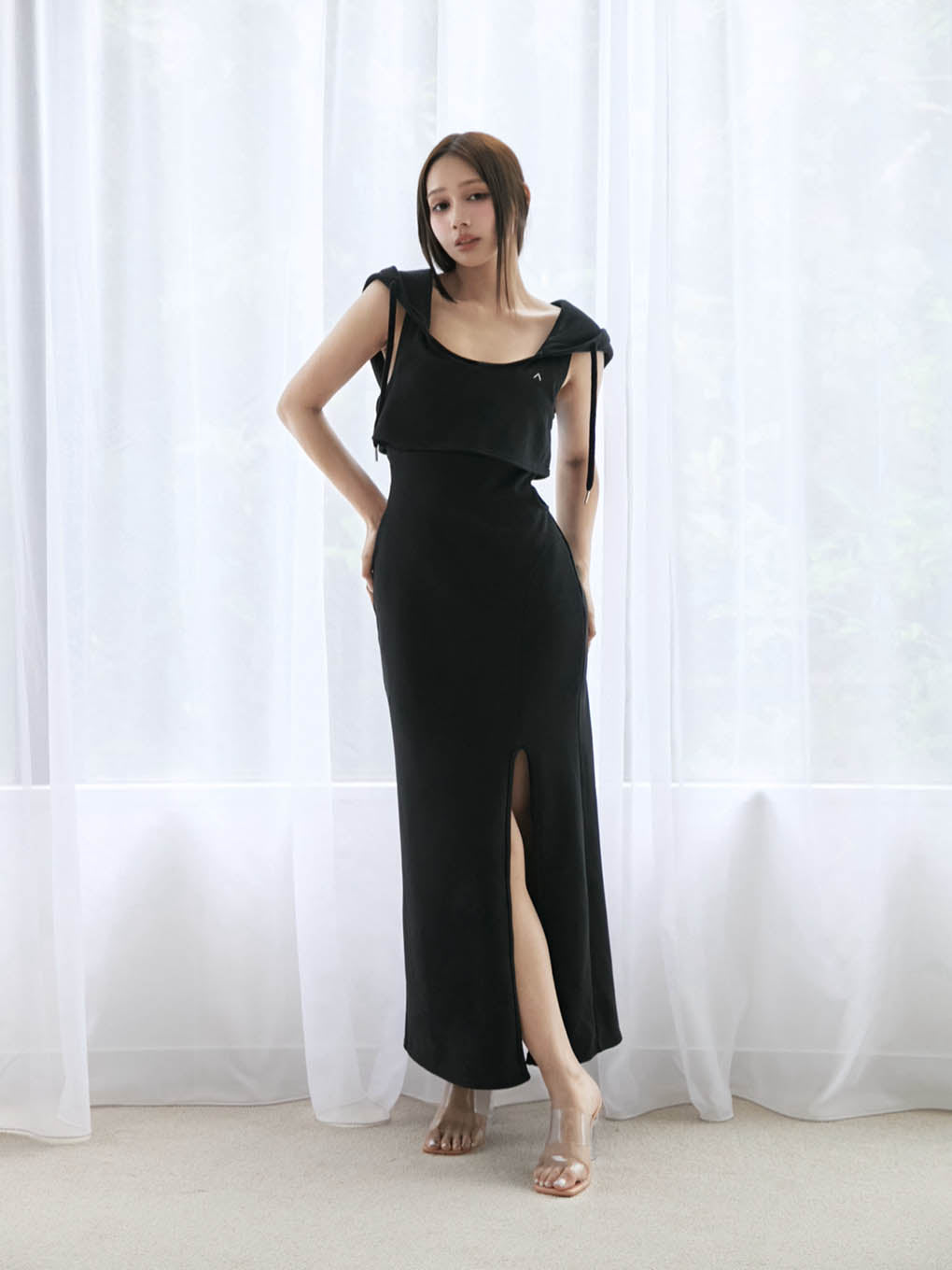 Nora slit dress