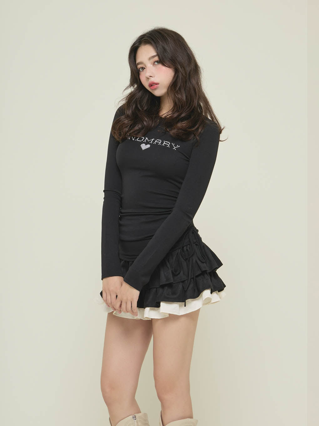 Mel gather skirt