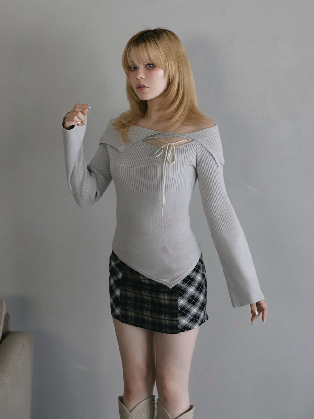Amari ribbon tops