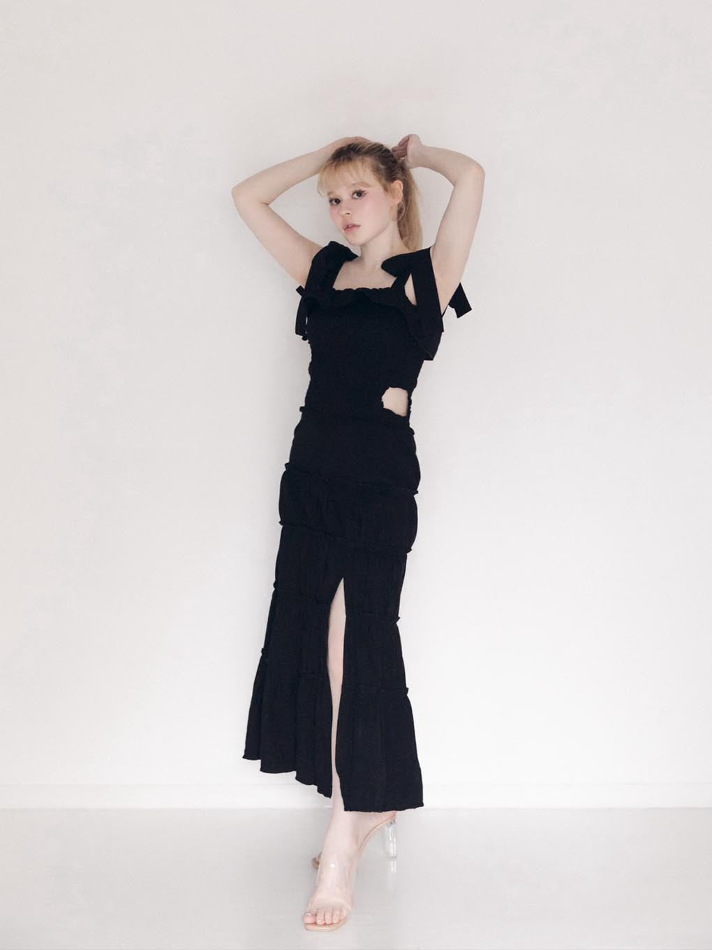 Sophia tiered dress