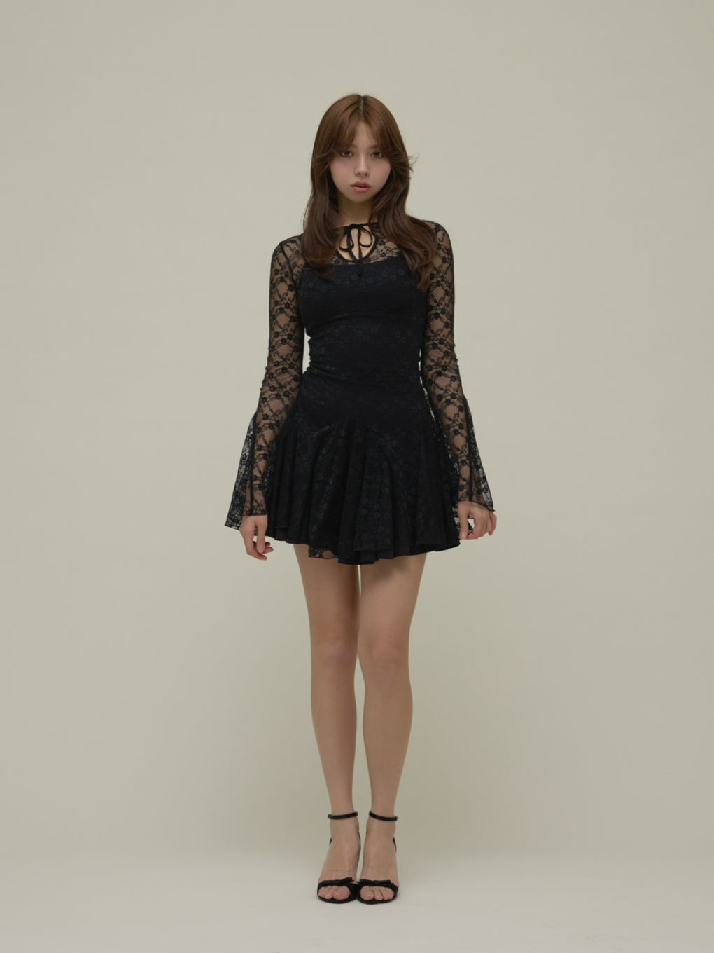 Cereza lace mini dress