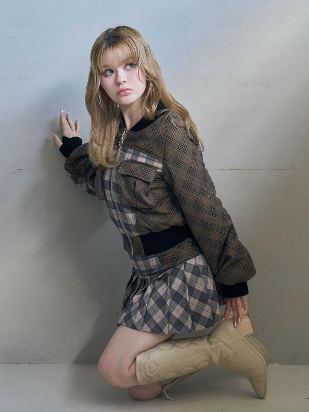 Coco check jacket