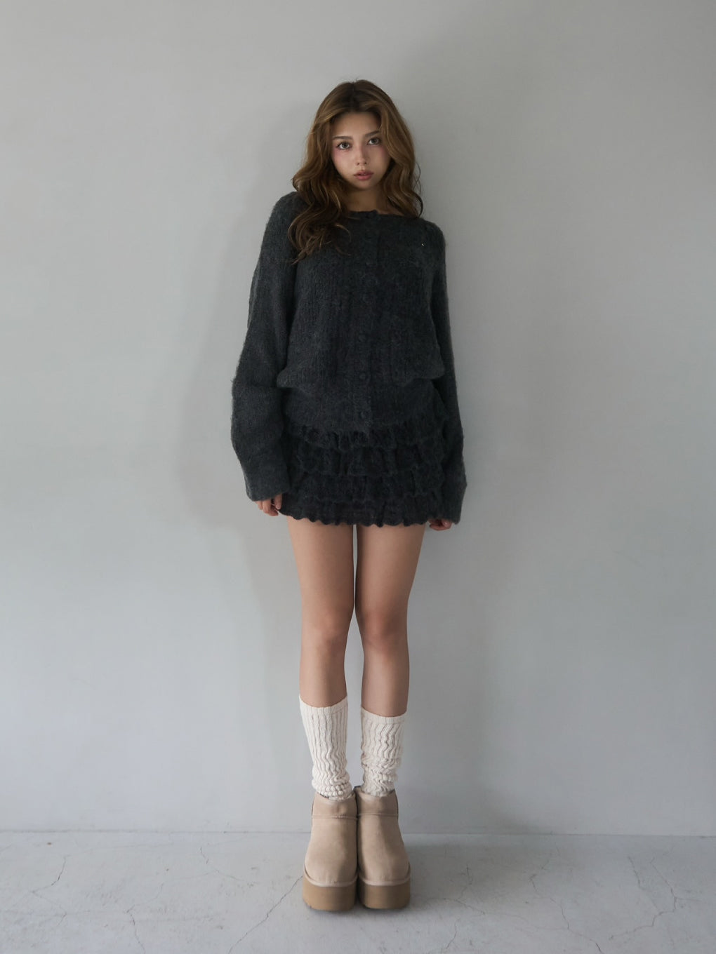 Riri crochet knit set up