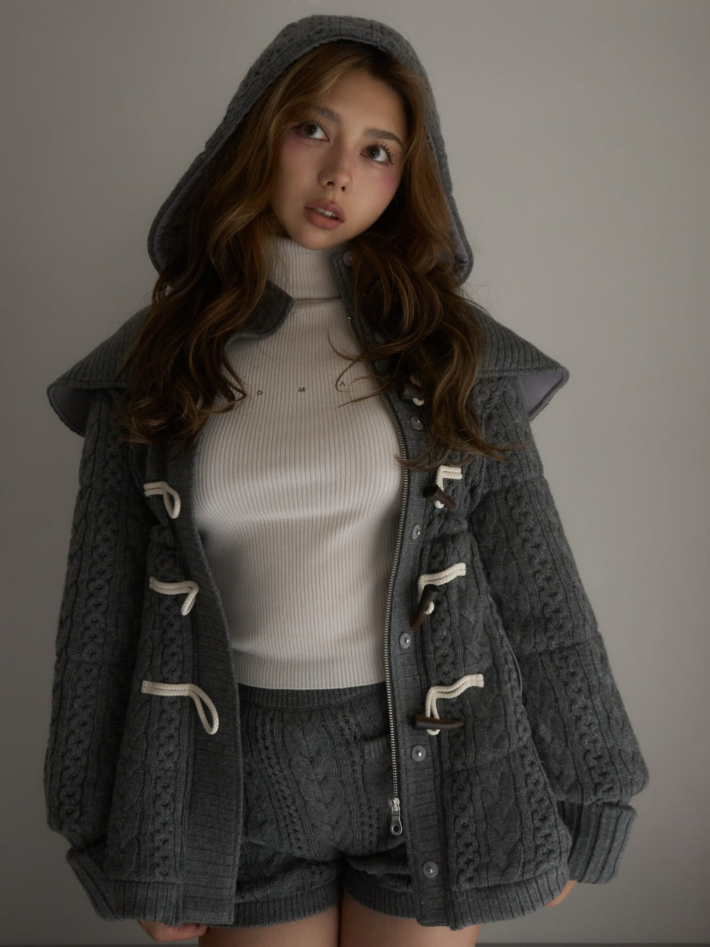 Mary quilting knit jacket