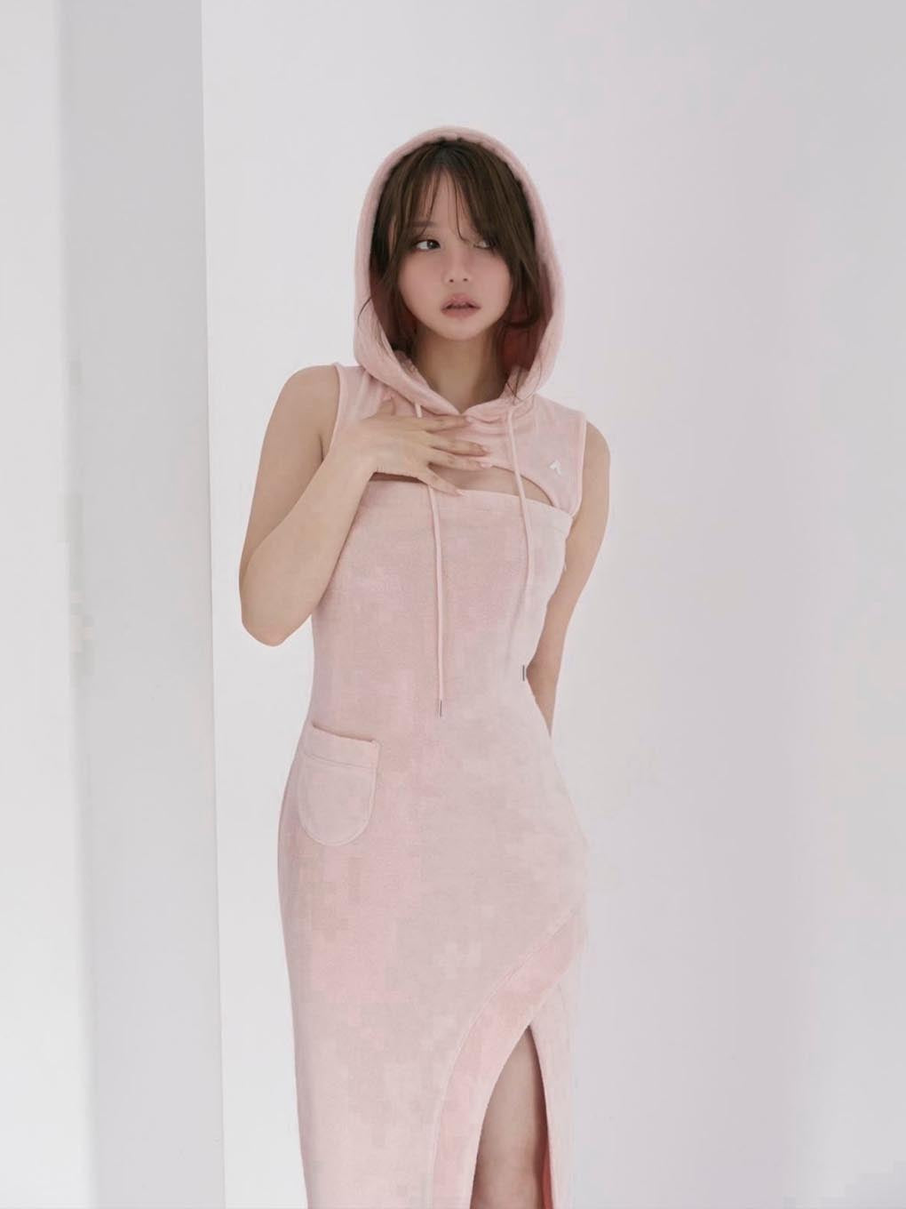 andmary アンドマリー 大き目 Effie slit dress エフィスリット 