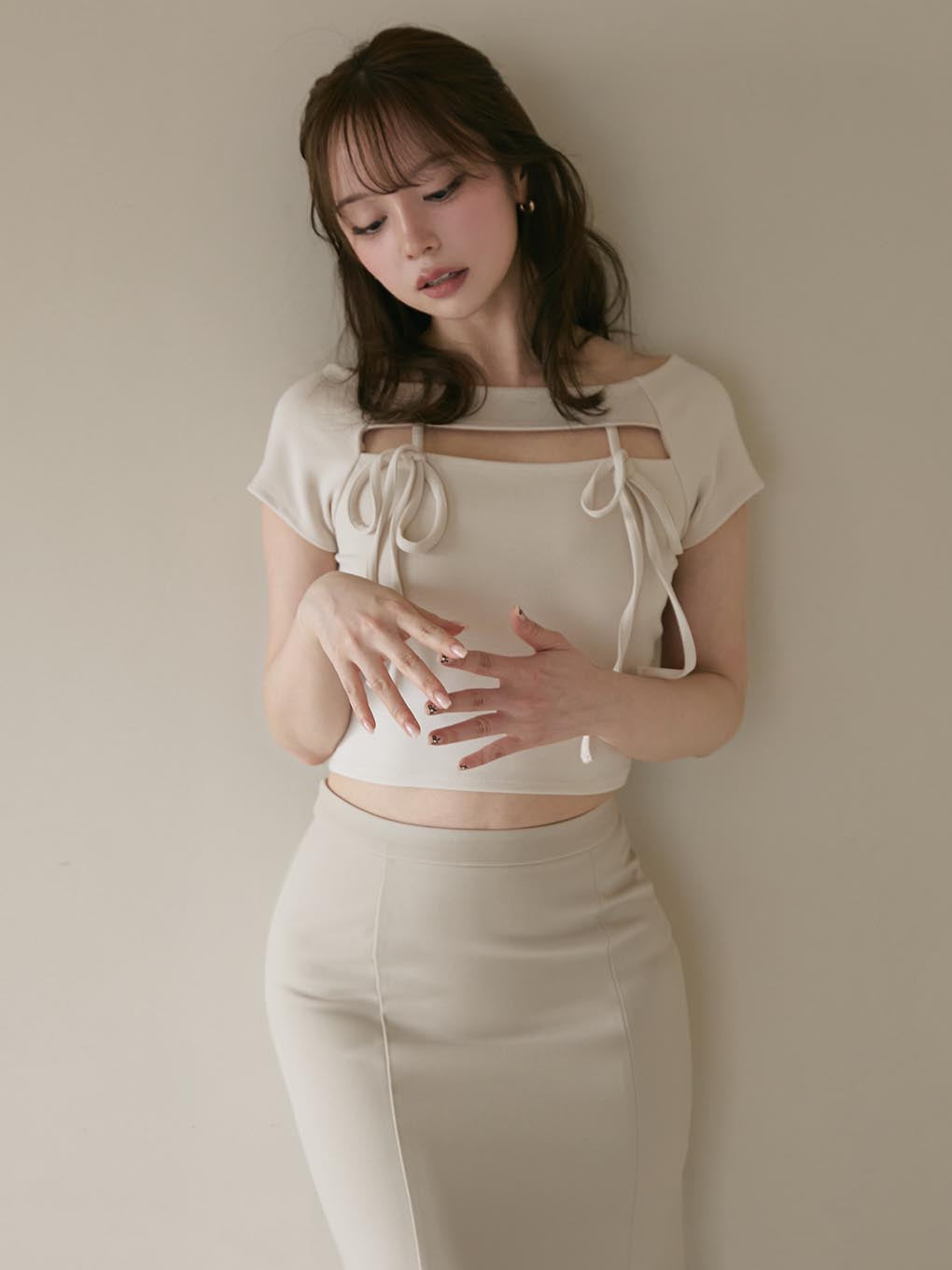 Bebe ribbon tops