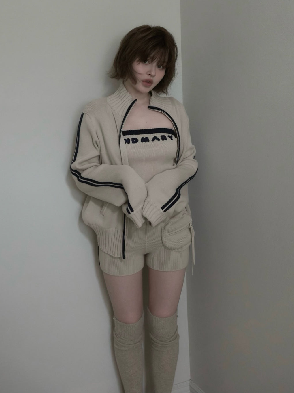 ANDMARY】Zoe full zip set up