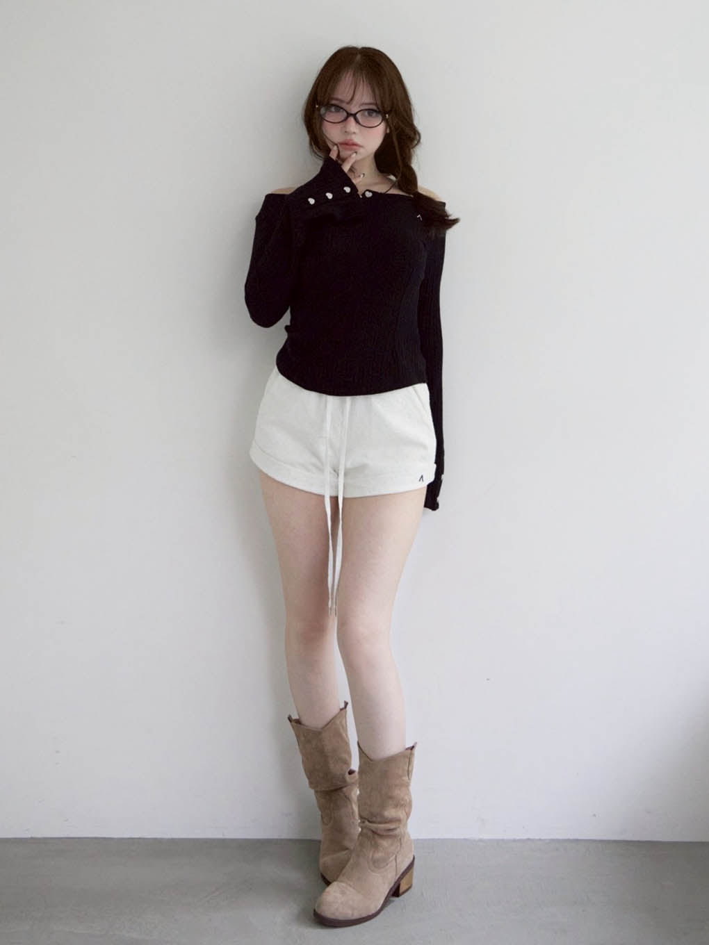 Candy cotton mini pants