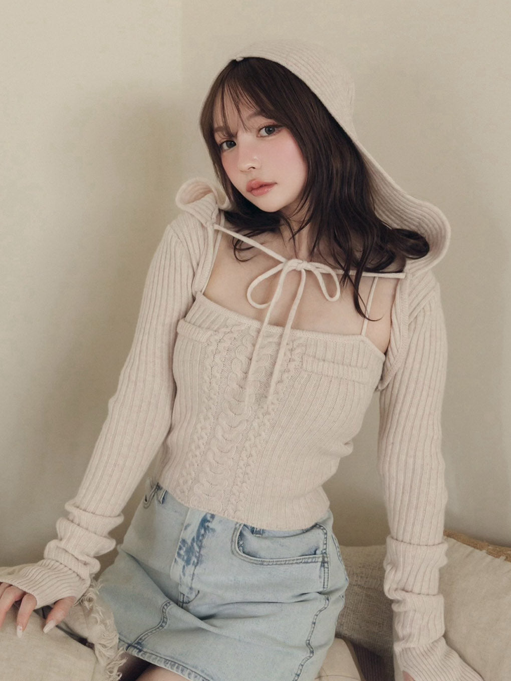 ANDMARY】Hazel knit set 