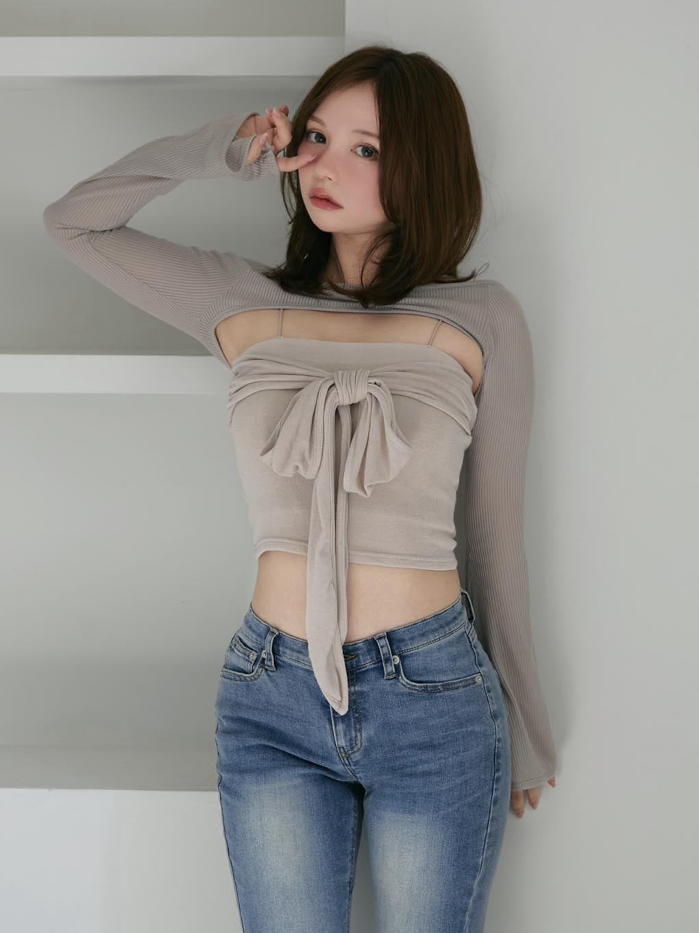 Shayla ribbon tops