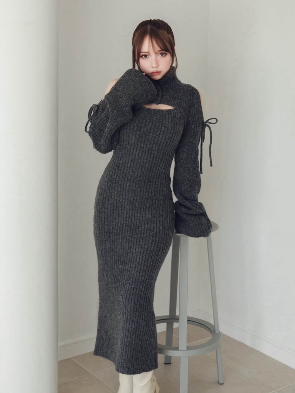ANDMARY】Rothy knit set dress 
