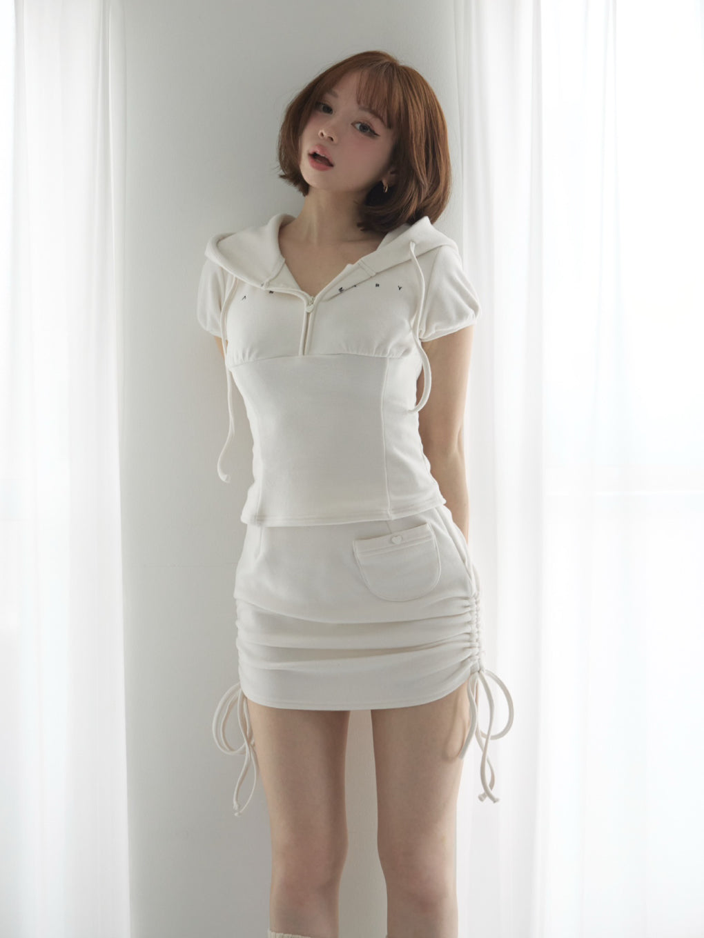 ANDMARY】Willow heart charm tops