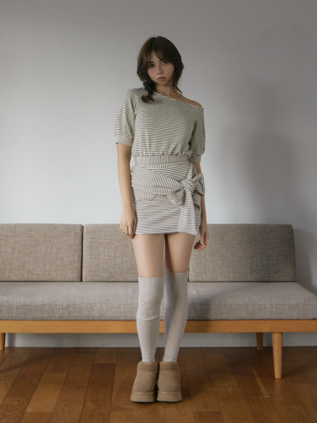 Connie ribbon set up