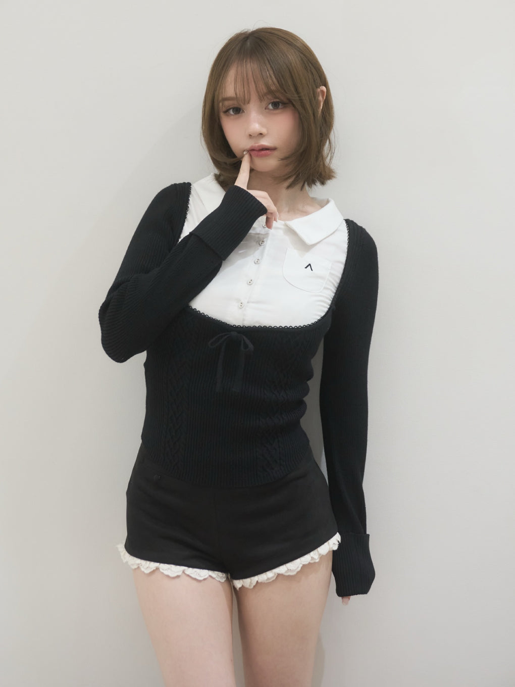 Karen shirts layered tops