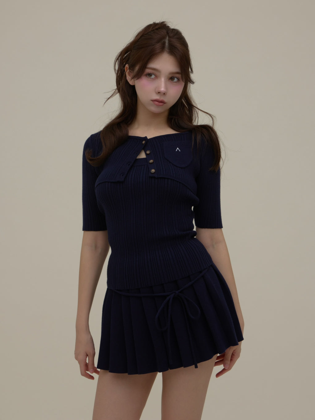 ANDMARY】Robin pleats set up