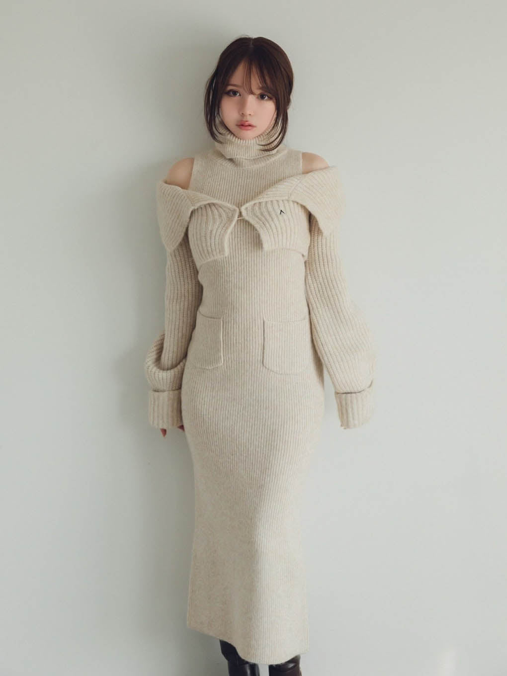 Luz knit set dress