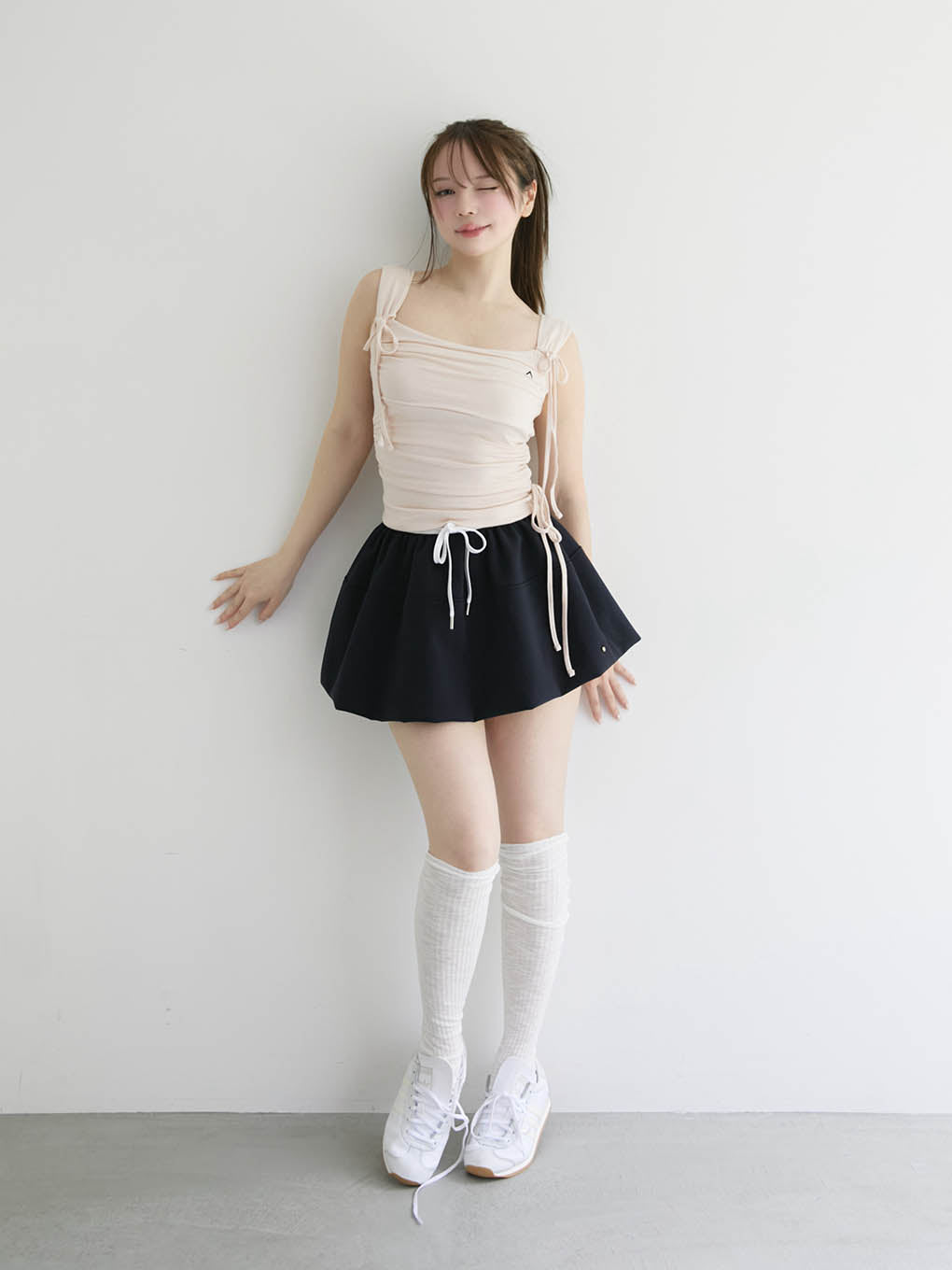 Murphy flare mini skirt