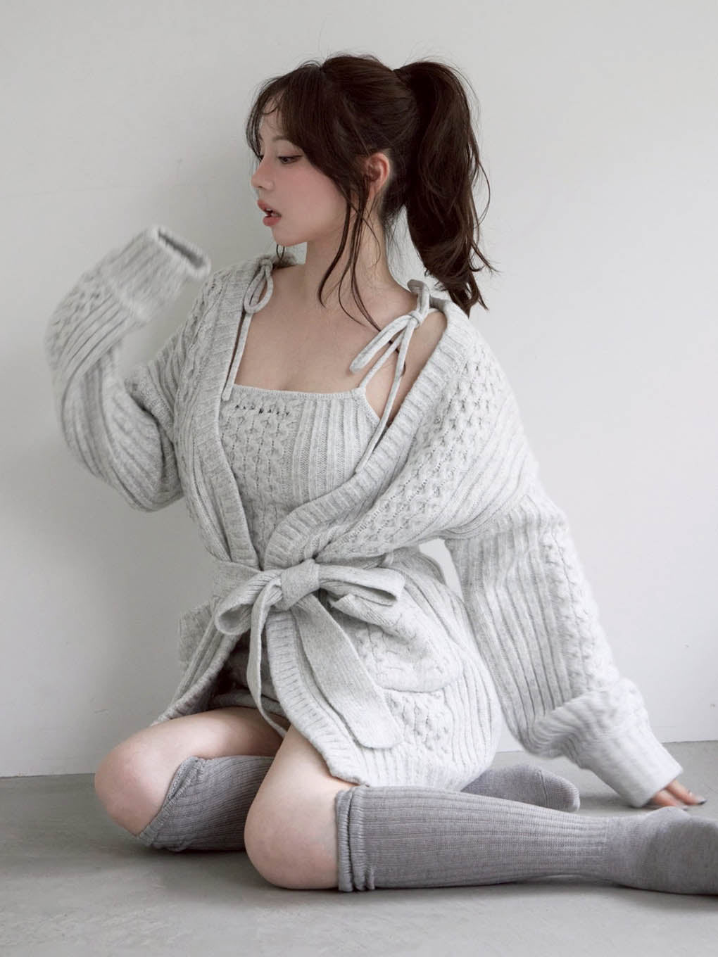 Hug knit cardigan