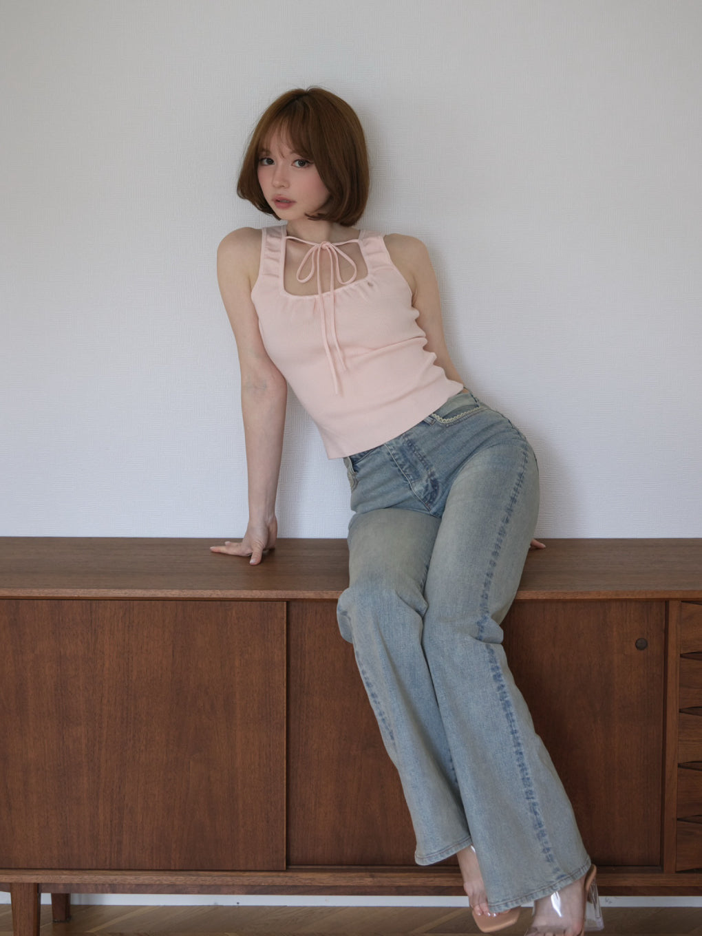 Lil heart charm tops