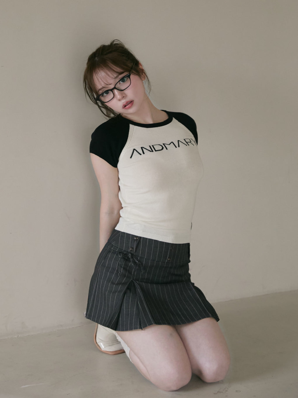 アンドマリー　半袖ニット専用 mili_t60008