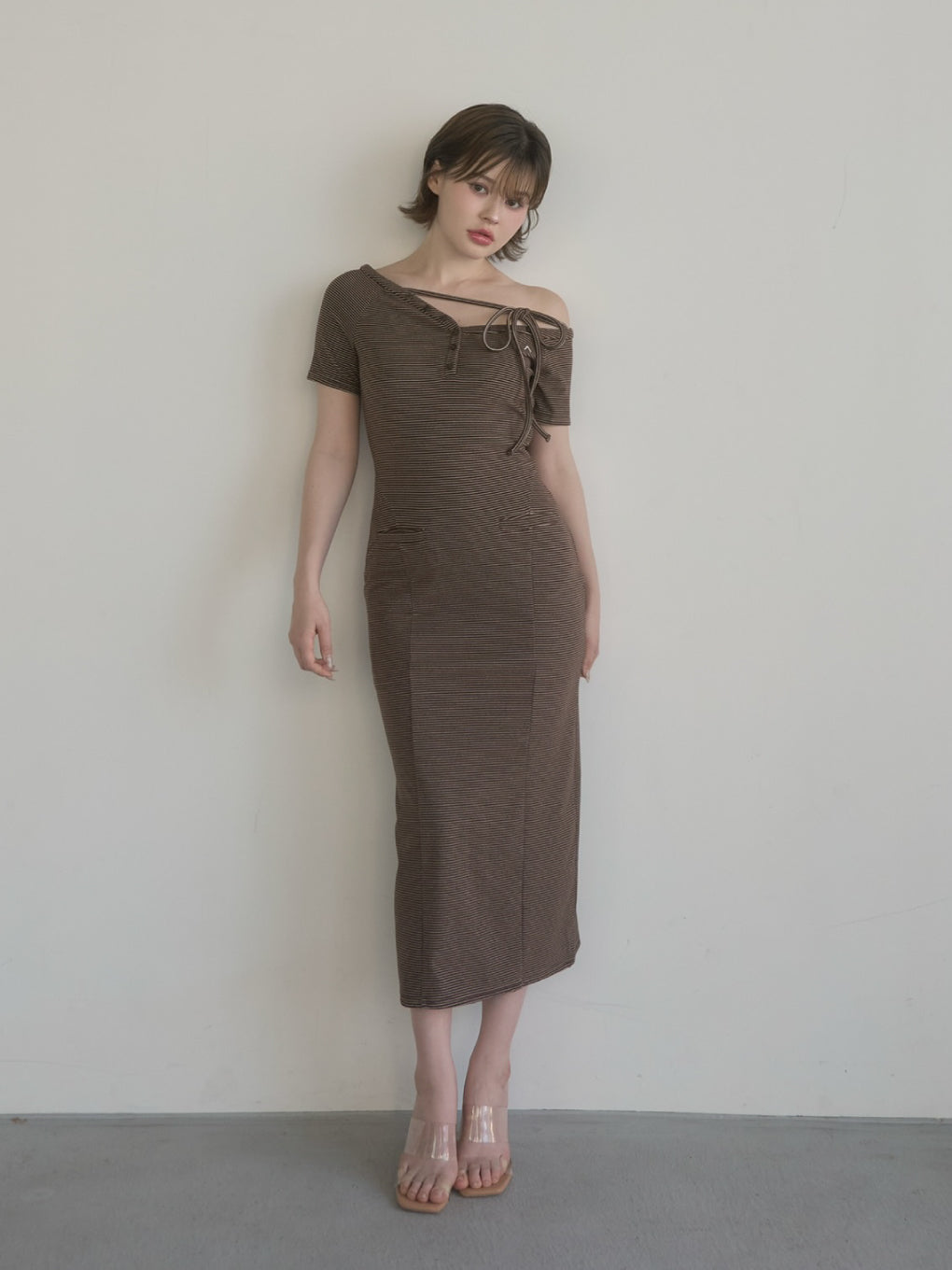 ANDMARY】Sunny ribbon long dress