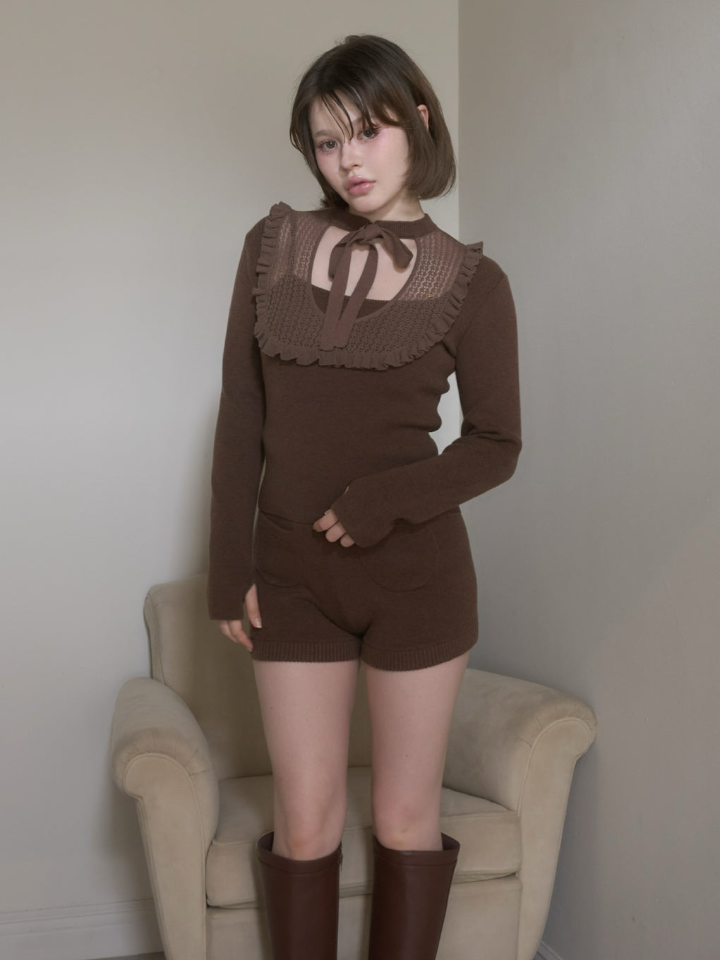 Rojita frill set up