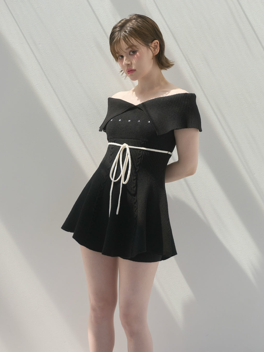 Ellie peplum knit set up