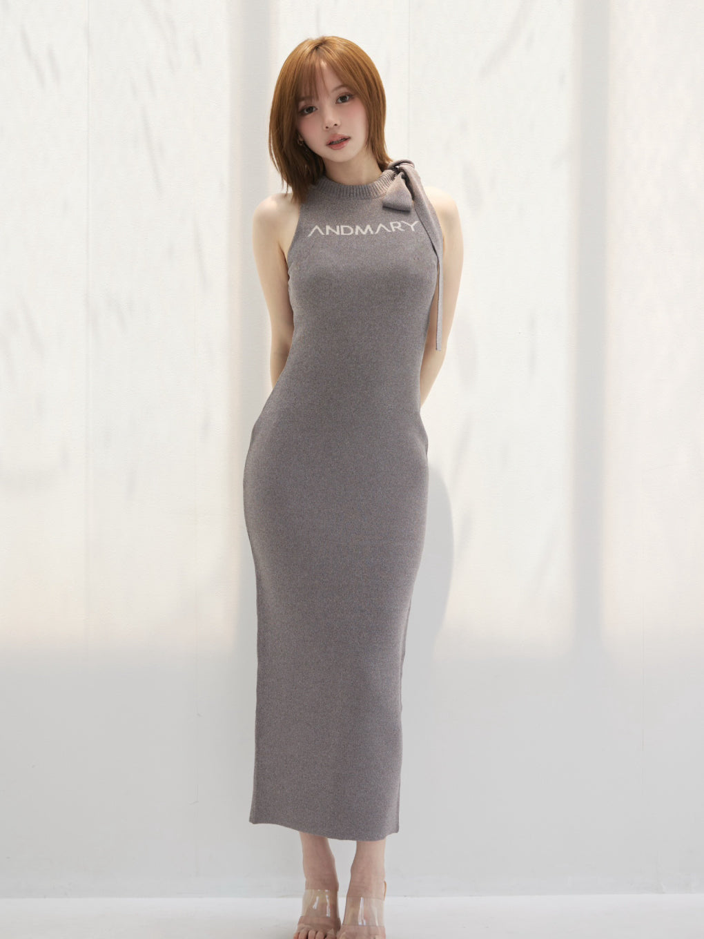 Mary logo long dress