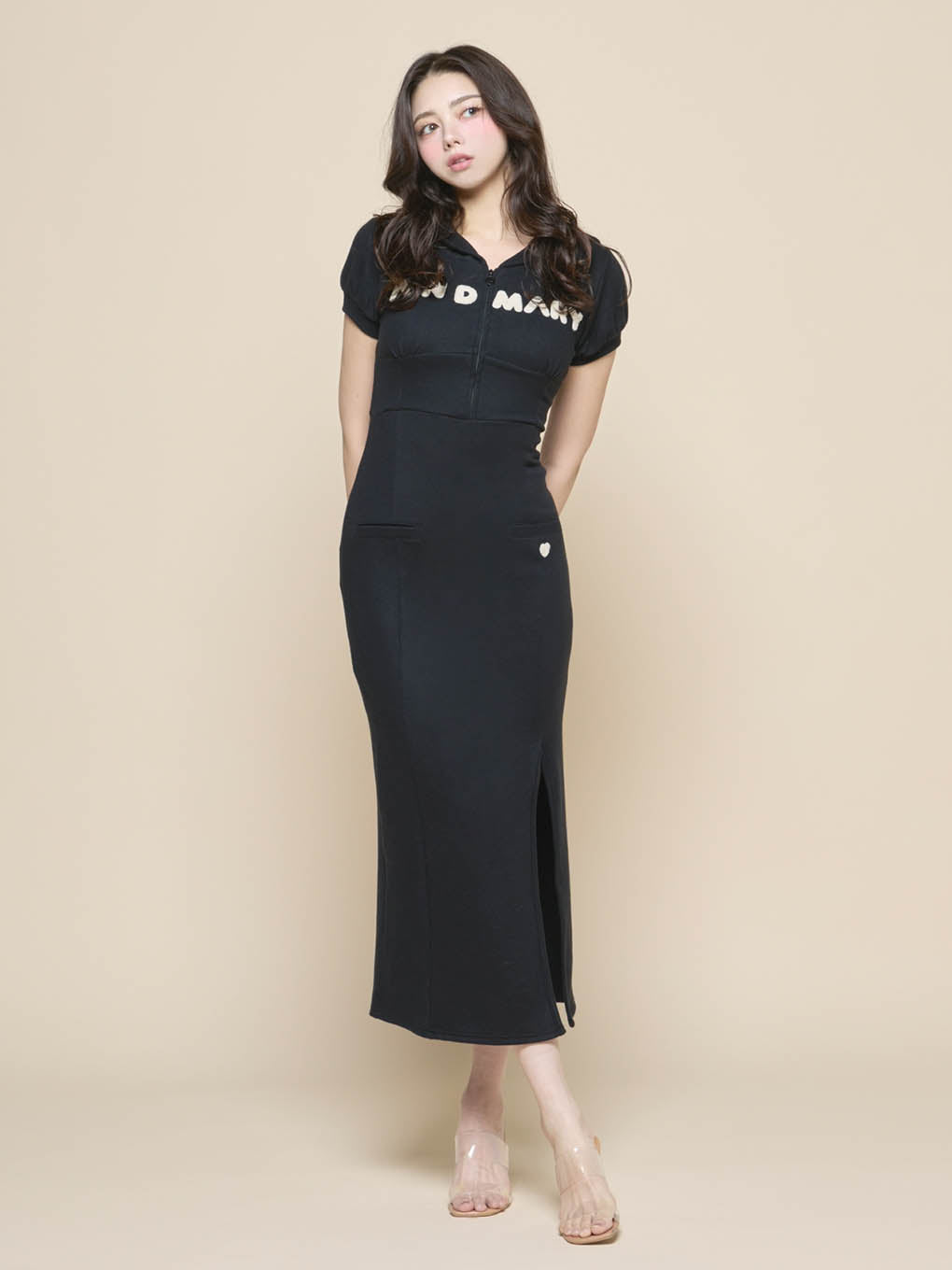 Mary logo hoodie dress