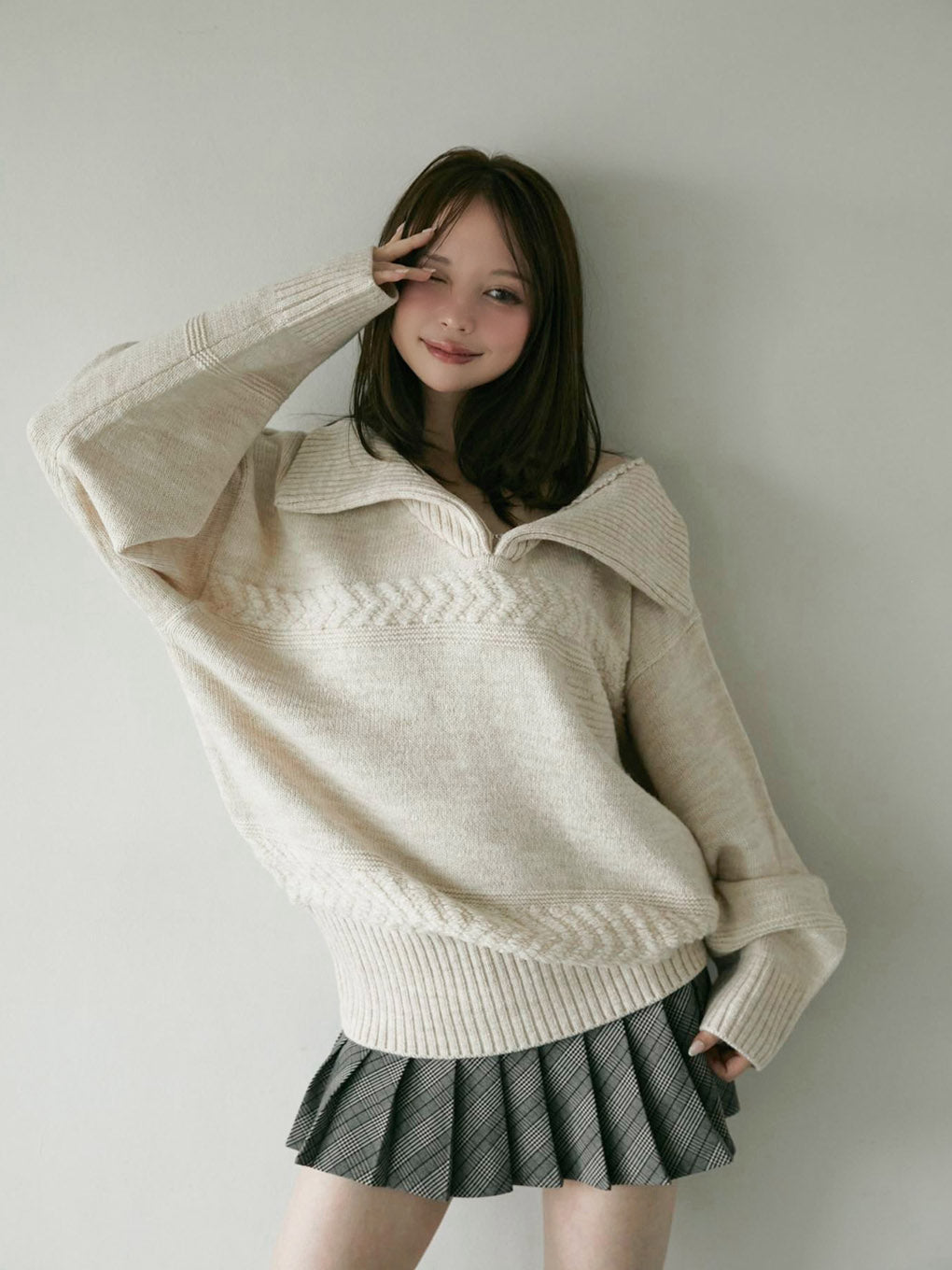 Nicola girls knit tops
