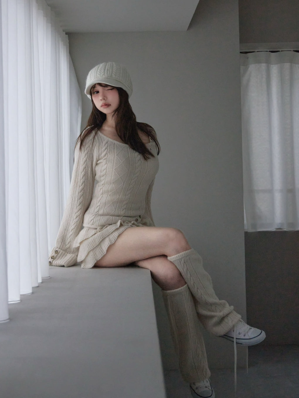 トップス andmary Leia frill set up ANDMARY】Leia frill set up