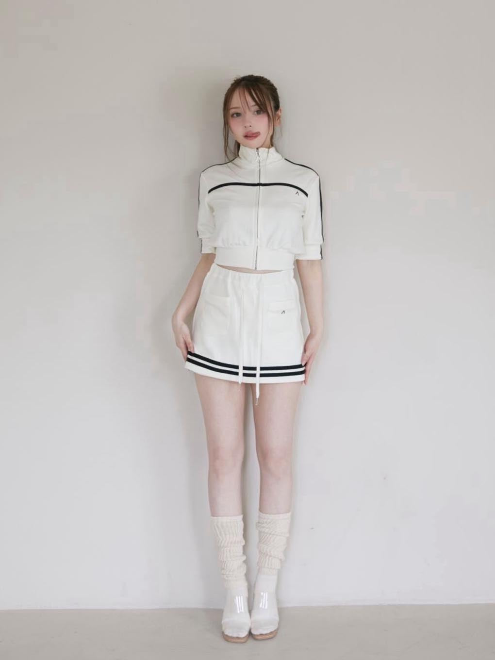ANDMARY】Eve line mini skirt